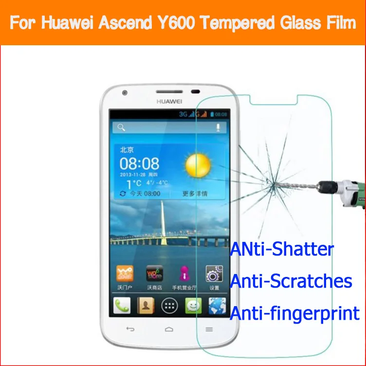 2017 Высококачественная защитная пленка из закаленного стекла для Huawei Ascend Y300 Y336 Y511