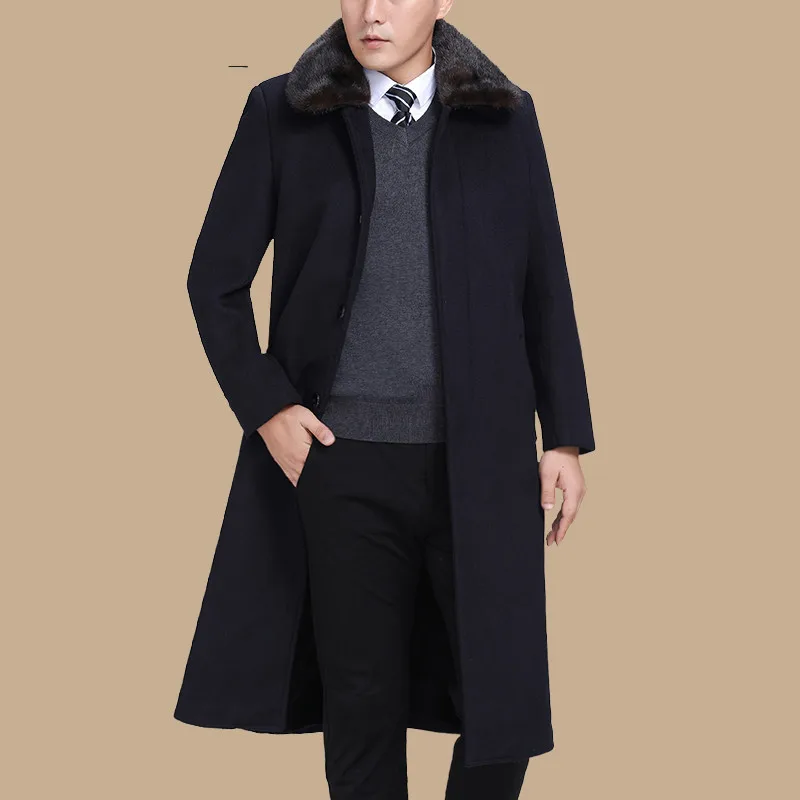 Sobretudo Masculino Limited Winter Jacket Men Woolen Coat 2018 Long ...