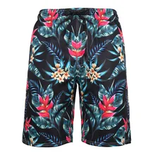 Плавки мужские пляжные шорты новые принтованные быстросохнущие пляжные шорты Плавки мужские пляжные шорты для серфинга пляжные штаны 4 Гц