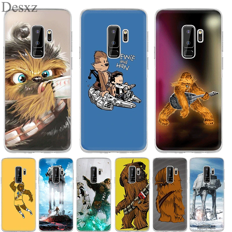 Чехол для телефона с изображением Звездных войн чебакка чехол Samsung Galaxy S3 S4 S5 S6 S7 S8