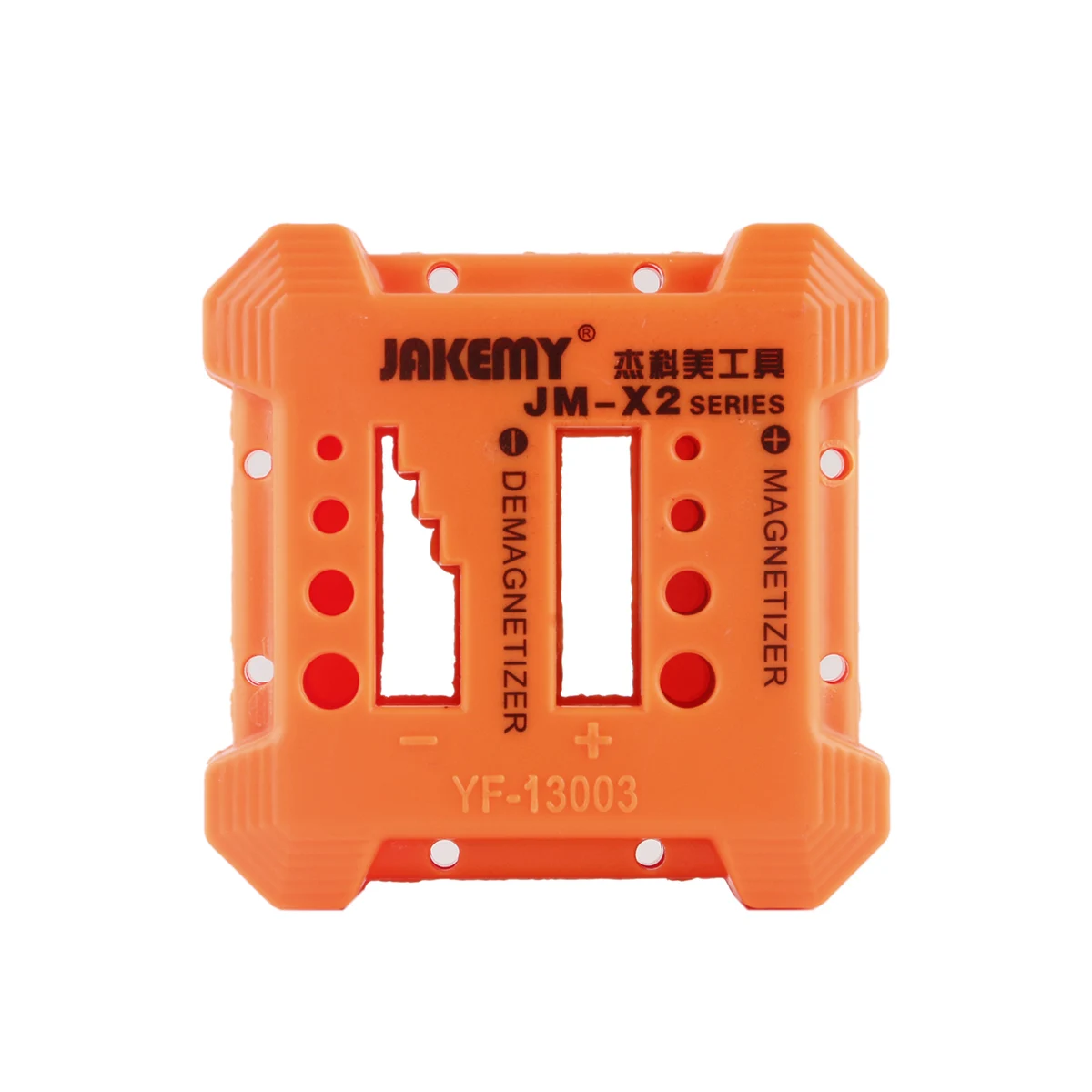 

JAKEMY JM-X2 Magnetizer Demagnetizer Tool Orange Screwdriver Magnetic Pick Up Tool Screwdriver Degaussin
