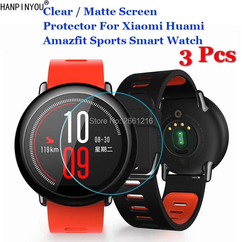 3 Pcs/Lot For Xiaomi Huami Amazfit Sports SmartWatch HD