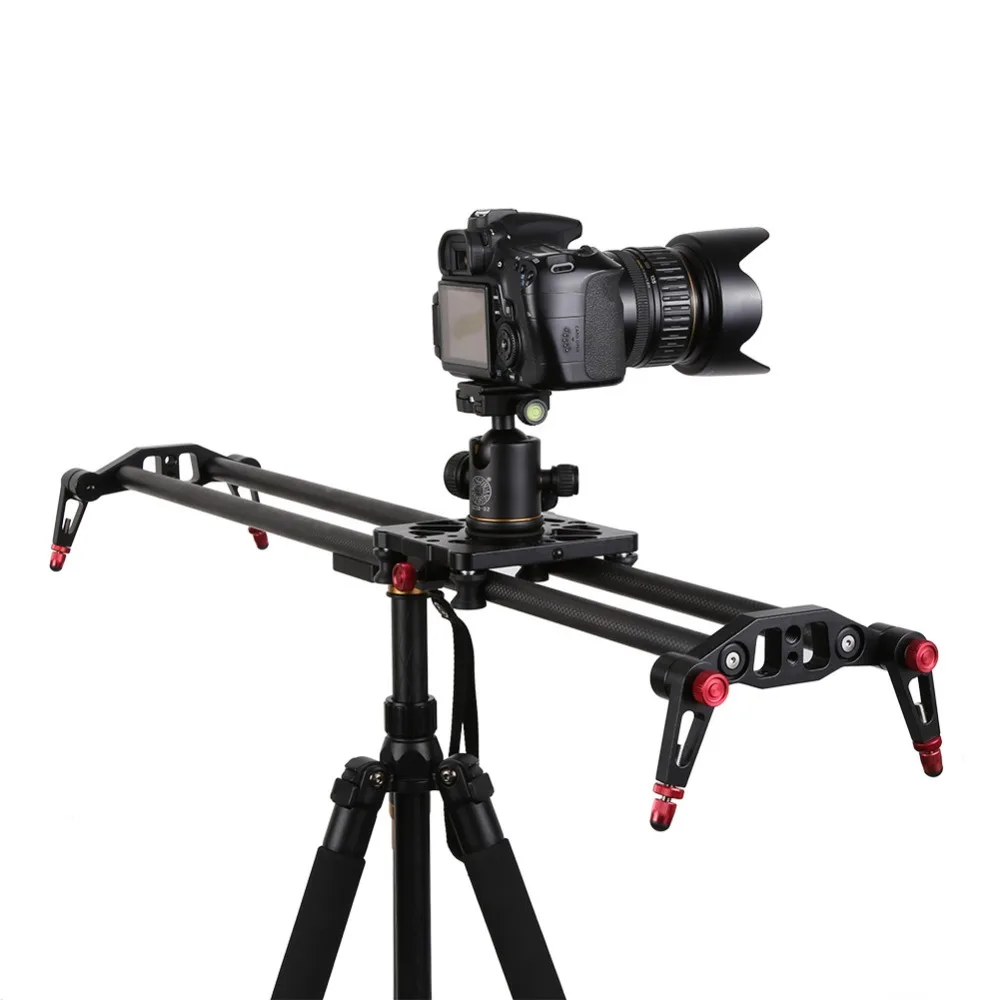 bilder für 40 "/100 cm Kohlefaser Track Slider DSLR Kamera Track Slider Videostabilisierung Schiene System mit 11lbs/5 kg Last Kapazität bilder für 40 "/100 cm Kohlefaser Track Slider DSLR Kamera Track Slider Videostabilisierung Schiene System mit 11lbs/5 kg Last Kapazität