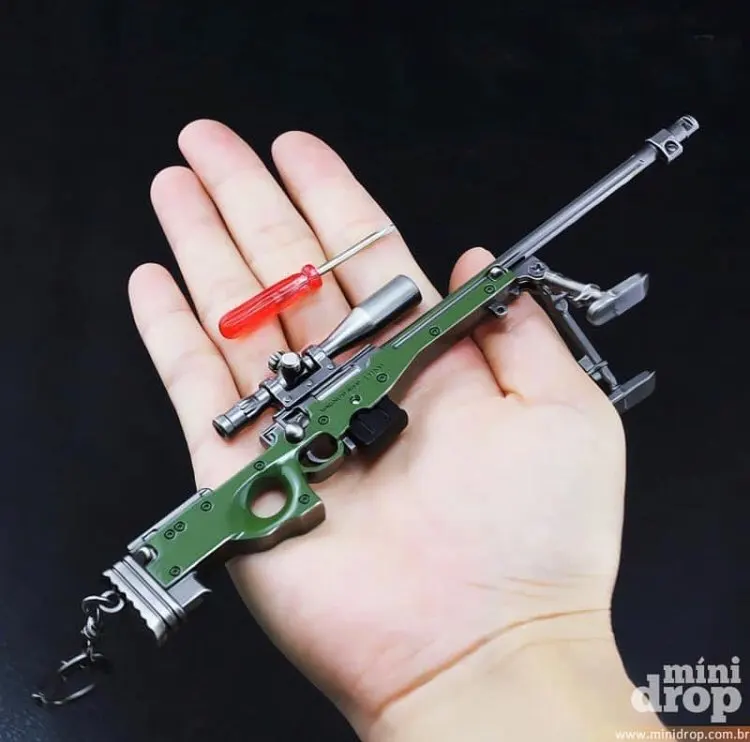 pubg keychain cosplay prop Pendant accessories gun's for BZ customer