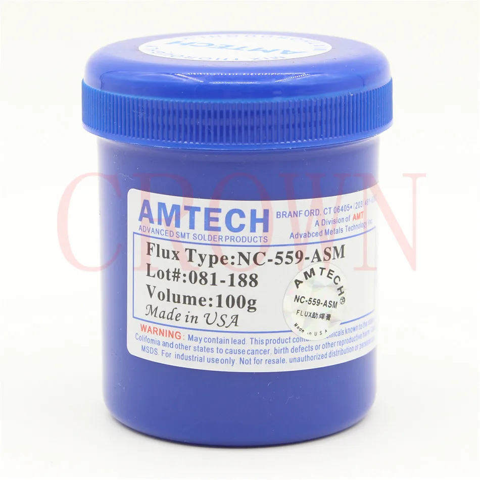 USA! 100g AMTECH NC 559 ASM Flux paste lead free solder paste solder