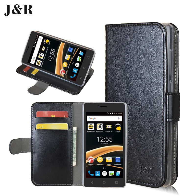 

For Senseit A109 cover wallet Case Flip PU Leather case cover For Senseit A109 a 109 5.0 inch protect phone case J&R Brand