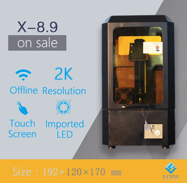 

Zorth C55 Auto resin refill 3d Printer SLA/DLP UV Light-Cure Impresora Full Color Touch Screen LED matrix