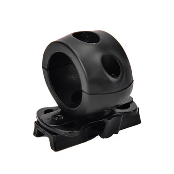 

Quick Release Flashlight Clamp Holder Mount for Fast Helmet Universal (FAST, MICH, IBH, etc. with Rail Helmet) 2.5cm Diameter Bl