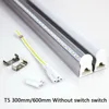 LED Tube T5 Lamp 110V 220V 230V 240V  With switch Tube 30cm 60cm 6W 10W LED Wall Lamp Warm Cold White Red blue pink green ► Photo 2/6