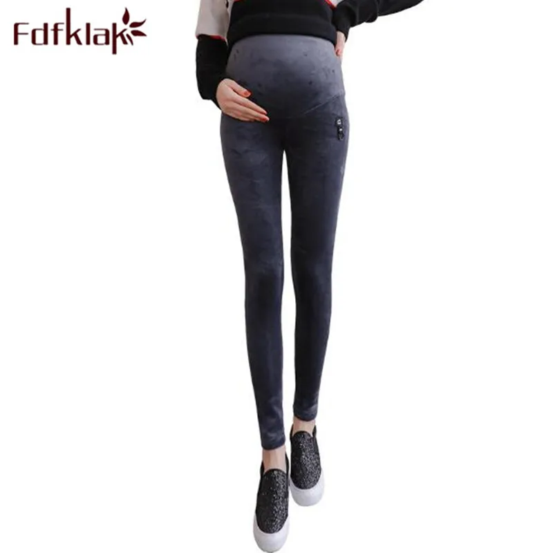 

Fdfklak Maternity Leggings Cotton Pants For Pregnant Belly Pants For Pregnant Women Maternity Thin Trousers Clothes Leggings F62