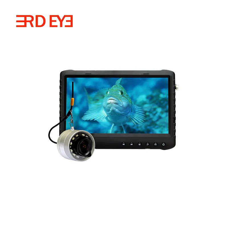

5" color monitor 2mp underwater visual video fishing camera kit for ice , lake , sea,river fishing
