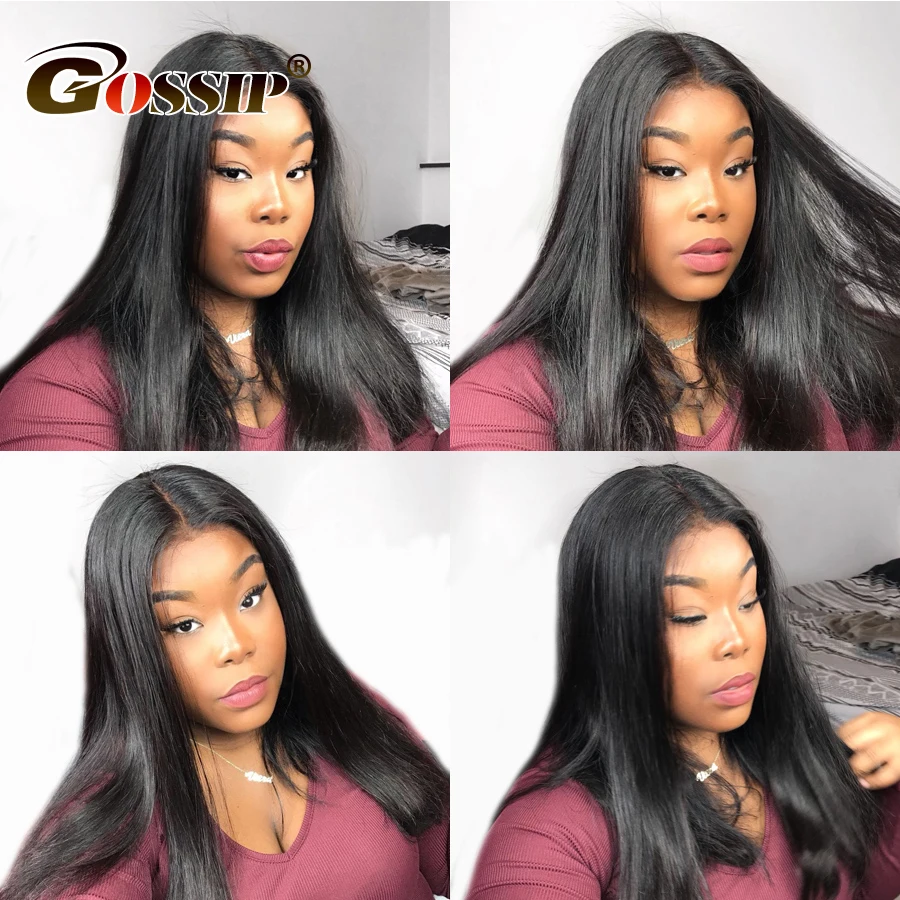 

Glueless 360 Lace Frontal Wig Pre Plucked Peruvian Straight Human Hair Wigs 360 Lace Wig Remy Human Hair Wigs For Black Women