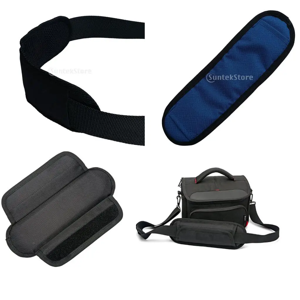 Replacement Shoulder Belt Pad Anti-Slip Strap Cushion Replacement for Camera Laptop Bag Black Blue Shoulder Strap Pad