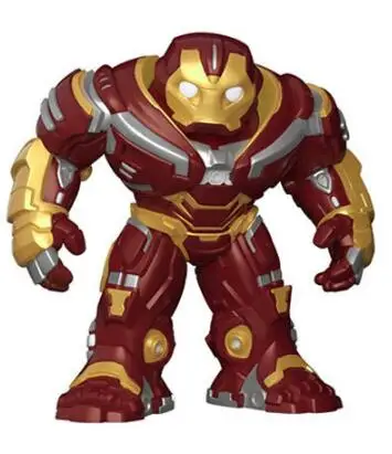 

Marvel Avengers Hulkbuster Cute Ironman Hulk Super Hero Vinyl Dolls Figure Toys
