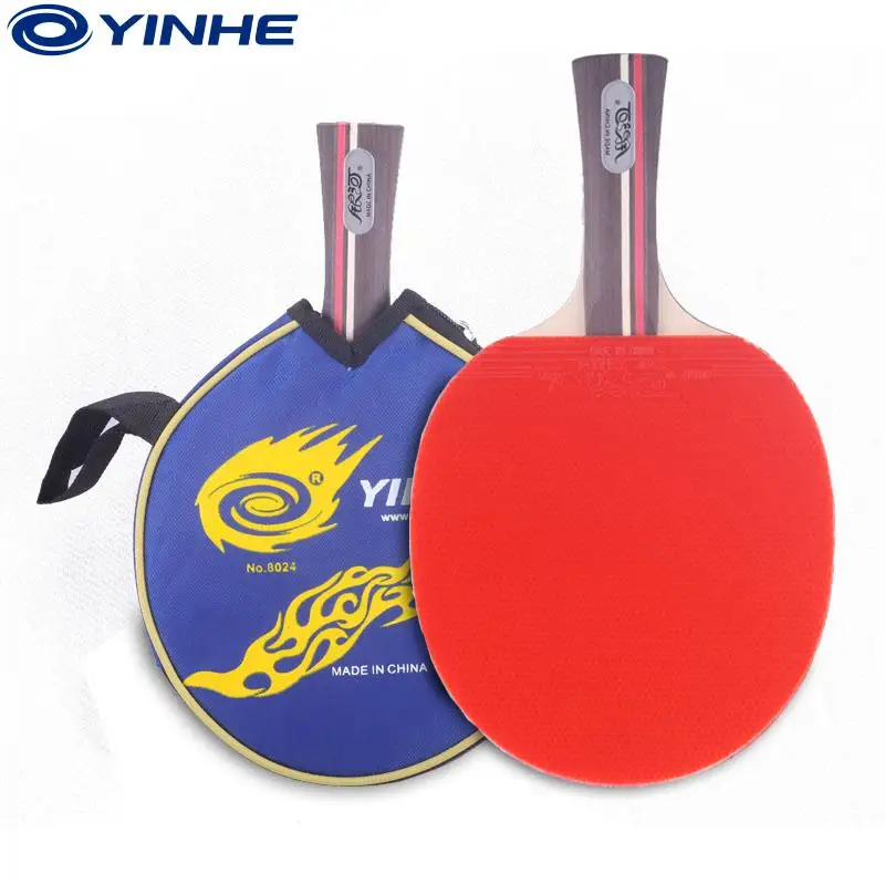 

YINHE Galaxy 2 stars Table tennis racket Ddouble Pimples-in rubber Ping Pong Racket tenis de mesa table tennis bat