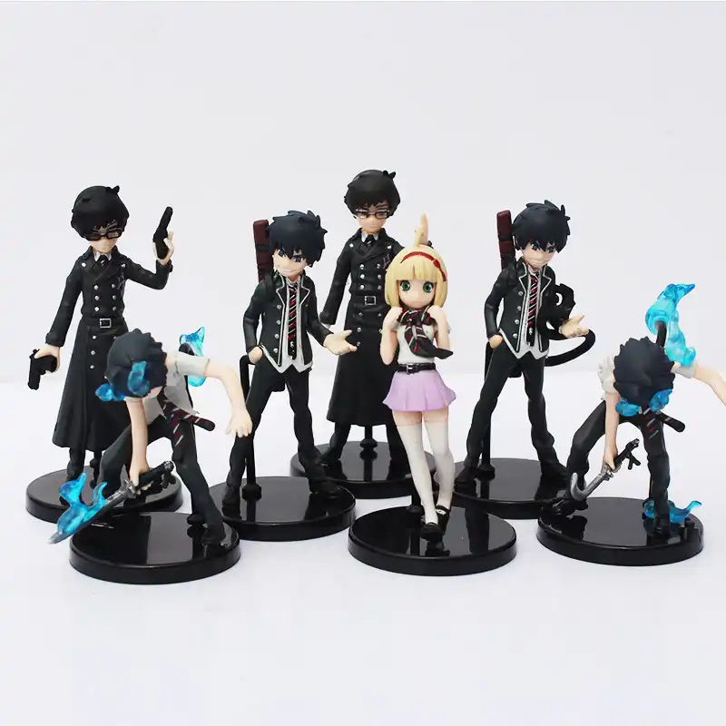 blue exorcist action figures
