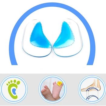 

1 pair corrective insole of arch supports orthopedic orthopedic insole foot flat foot inserts Foot care tool for Child