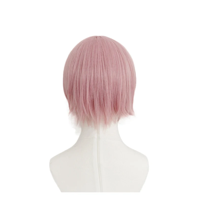 Gotoubun без Hanayome Накано Ichika розовый короткий парик косплэй костюм термостойкие синтетические волосы вечерние ролевые