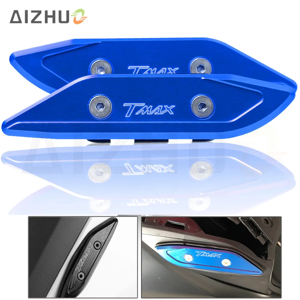 

CNC Aluminum Motorcycle Windshield Rear View Side Mirrors Bracket Hole Cap Clamp Cover FOR YAMAHA T-MAX 530 TMAX530 TMAX 530