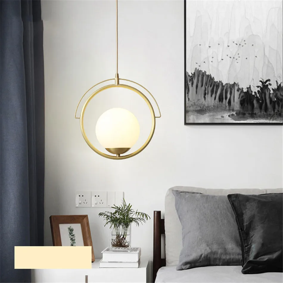 Скандинавский Лофт свет винтажный Арт Деко мастер спальня лампа ...