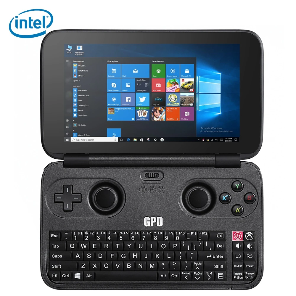 GPD WIN GamePad 5 5 inch Windows 10 Tablet PC Intel Cherry Trail X7 Z8750 Quad