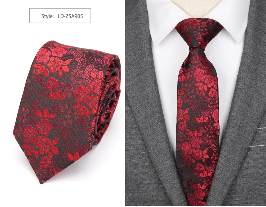 Мужской галстук, модные жаккардовые тканые галстуки, галстук из полиэстера, классические цветочные галстуки-бабочки для мужчин, деловые галстуки для свадьбы