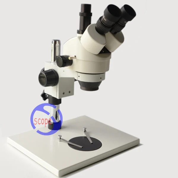 

FYSCOPE Wholesale Microscope 7X-45X ! Trinocular Inspection Microscope with Super Large Stand