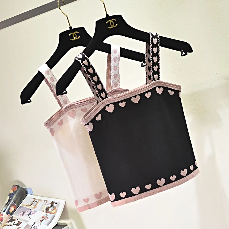 Женский летний топ Love Camisoles модный сексуальный обрезанный женский топ забавная одежда укороченный, женственный