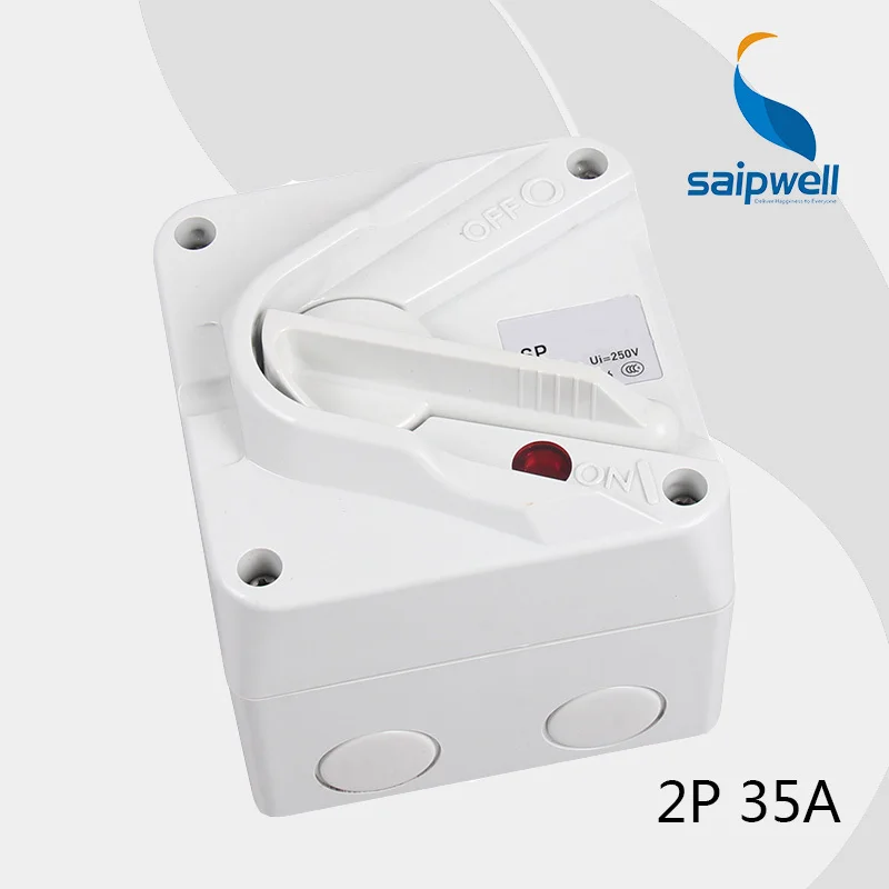 

Sprint Will waterproof outdoor isolating switch 2P35A 440V load isolation switch (SP-2P35A)