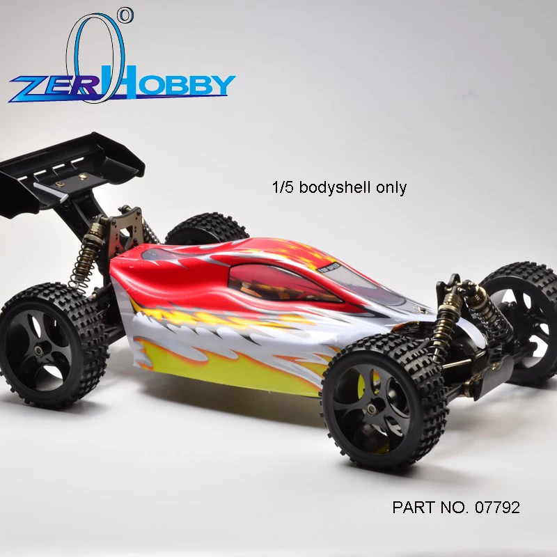

HSP RACING RC CAR SPARE PARTS ACCESSORIES 1/5 SCALE EP OFF ROAD BUGGY CAR BODYSHELL NO. 07792 FOR MODEL 94077
