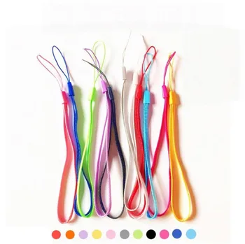 

3000pcs Nylon Wrist Hand Strap Lanyard for Mobile Cell Phone Camera USB MP4 PSP Straps Random color