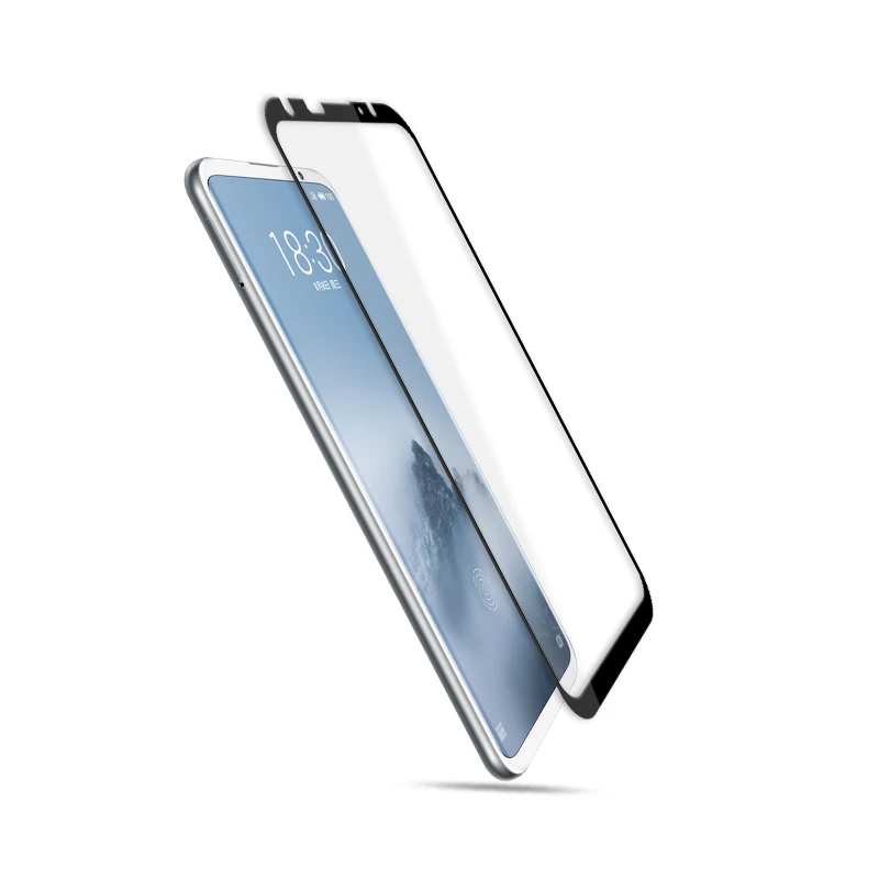 AMORUS для Meizu 16 протектор экрана 9 H полное покрытие полный клей Закаленное стекло