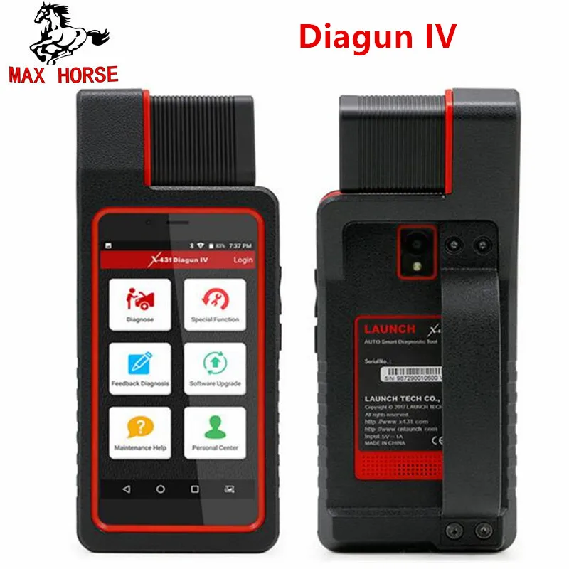 Запуск X431 Diagun IV Авто полная система диагностический инструмент Поддержка