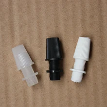 10 шт/100 шт пластиковый зажим для кабеля зажим для провода зажим для шнура ткань подвесной светильник лампа розетка Ретро потолочный светильник с розами аксессуары