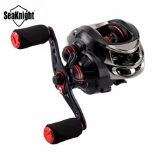 SeaKnight Рыболовная катушка VIPER12BB Приманка литья 6,3: 1/7. 0:1 углеродная приманка литье центробежные и магнитные двойные тормоза тяга 7,5 кг; катушка