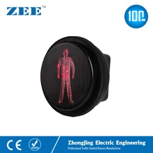 100 мм светодиодный светильник для пешеходов 4 дюйма красный человек светодиодные сигналы светофора мини-светильник s