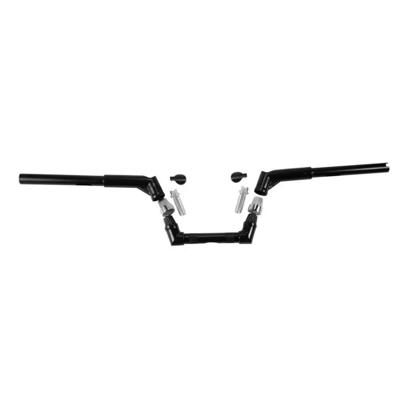 Руль 5 дюймов Rise 1 1/4 дюйма для Harley Sportster 1200 883 Softail Deluxe Dyna Switchback Street Bob Lower Rider Super Wide