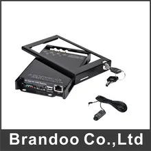 1080P 4CH SD MDVR with GPS function, including panic button for emergency alarm