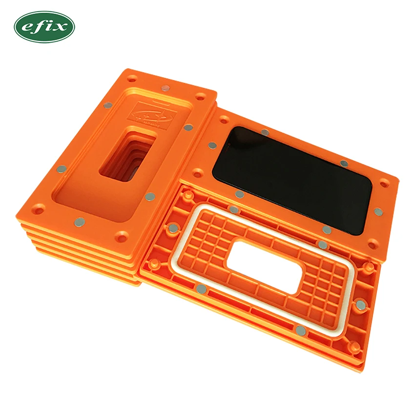 

High Precision Clamping Mold for iPhone X Glass Frame Positioning Cold Glue Bracket Holding Mold
