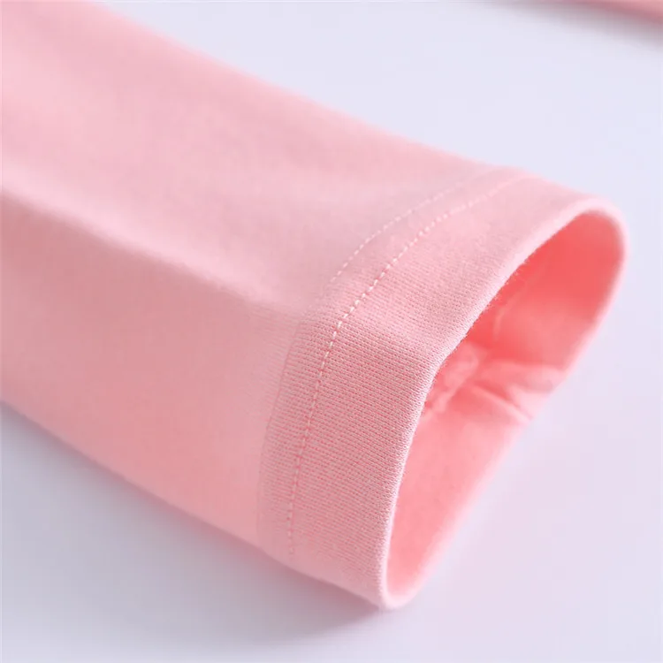 Pink nightdress princess nightgowns sleepwear dress for girls child cotton nightgowns baby nightwear dress 1-013