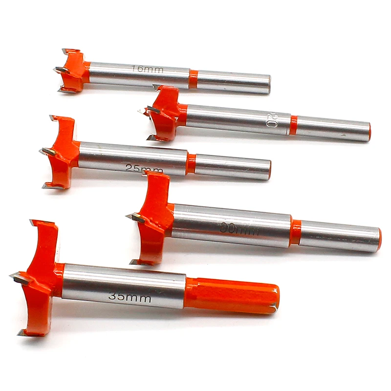 16/20/25/30/35mm Drill Bits Professional Forstner Woodworking Hole Saw Cutter