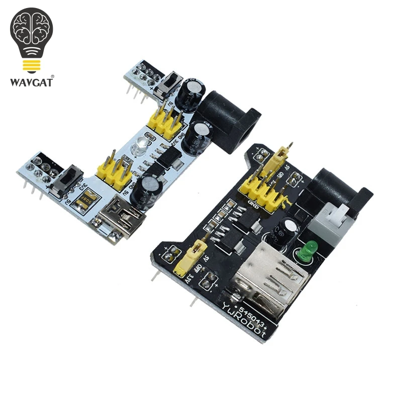 MB102 макетная плата, модуль питания, белая макетная плата, специальный модуль питания, 3,3 В, 5 В, MB-102, без пайки, хлебная плата для arduino