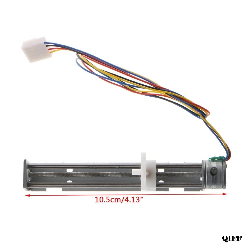 DC 4-9V привод шагового двигателя винт с гайкой слайдер 2 фазы 4 провода для лазерной гравировки Mar28
