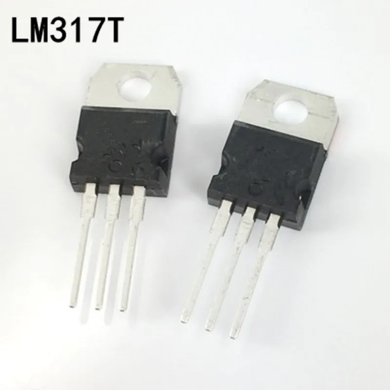 10 шт. LM317T LM317 1,2 V to 37V 1.5A TO-220