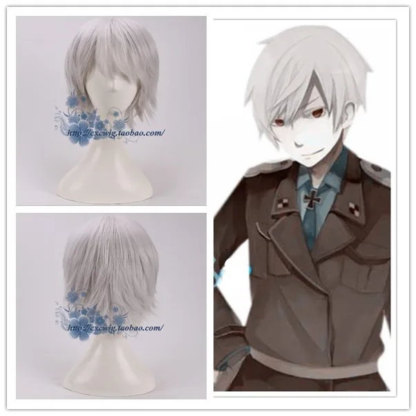 

Axis Powers Hetalia APH HETALIA Gilbert Beillschmidt Cosplay wig Kingdom of Prussia Wig Cosplay Role Play