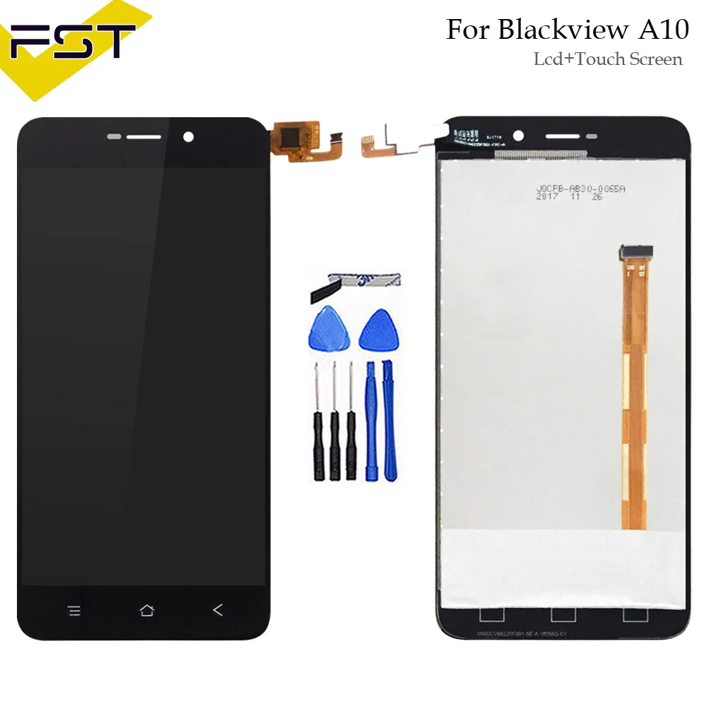 

5.0 inch LCD For Blackview A10 LCD Display+Touch Screen Digitizer Assembly Replacement Parts+Tools and Adhesive