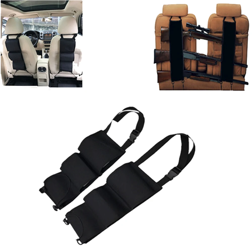 Car Seat Back Shot gun Rifle Holder Vector Gun Holder Holding 3 Pistols