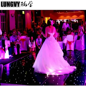 

60cm*120cm Remote Control Led Dance Floor Wedding Decoration Led Starlit Dance Floors