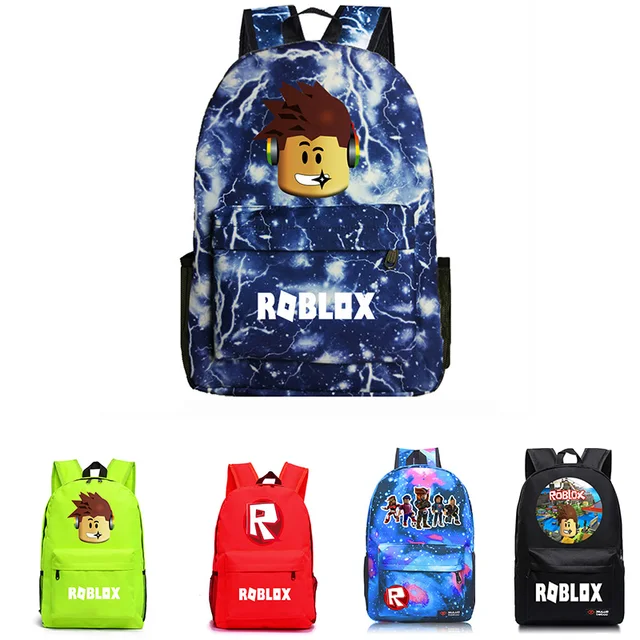 Us 663 22 Offmultifunction Game Roblox Backpack Student School Bag Boys Girls Book Backpack Backpack Gift Bag Action Toys Kids Xmas Gift In - 