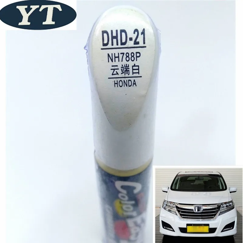 

Car scratch repair pen, auto brush paint pen WHITE color for Honda ACCORD, Fit City Odeysey HRV CR-V Spirior Civic